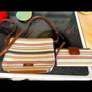 Spring collection purse with matching wallet